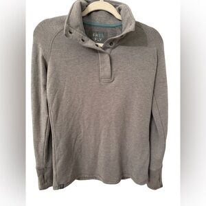 Free Fly Bamboo Snap-Neck Pullover – Heather Gray – Women’s XS